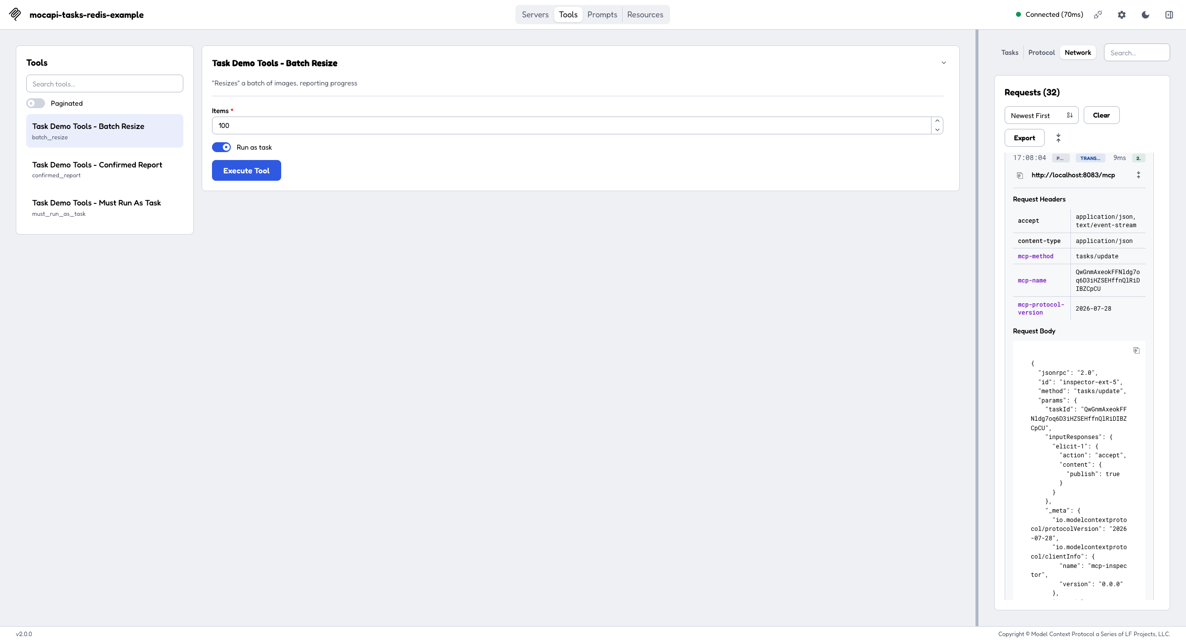 tasks/update with Mcp-Name present