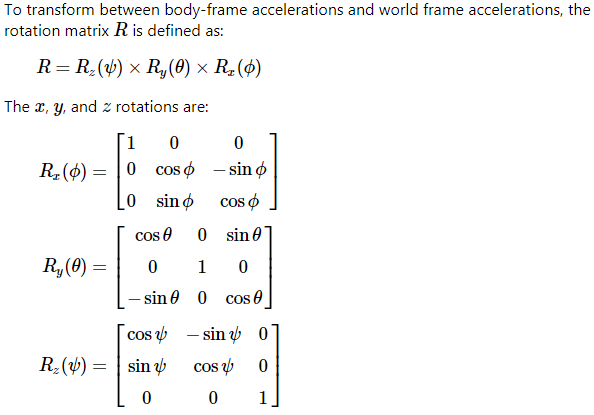 Rotation matrix