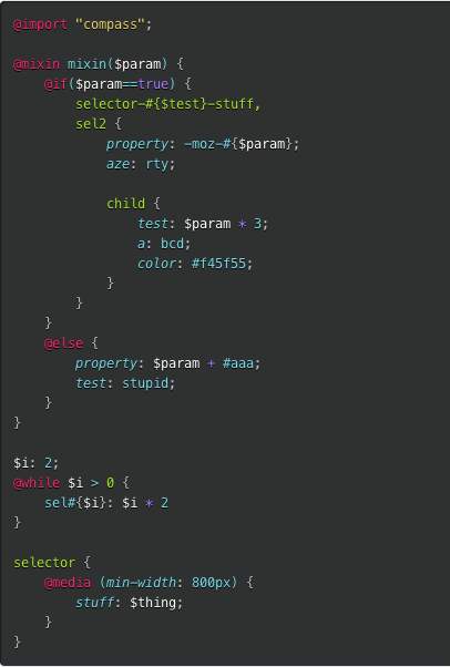 monokai example