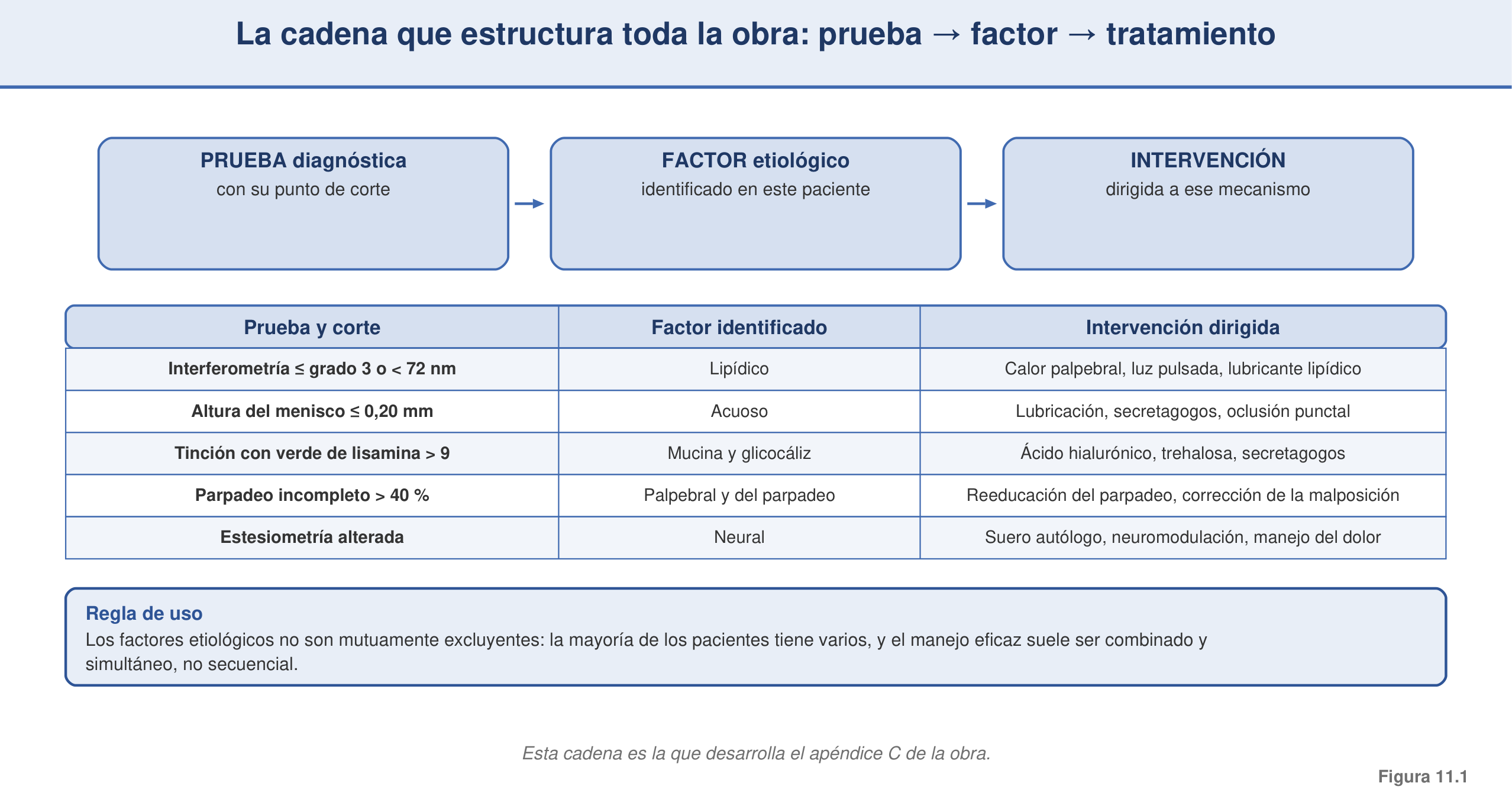 Figura 11.1 — La cadena prueba → driver → tratamiento