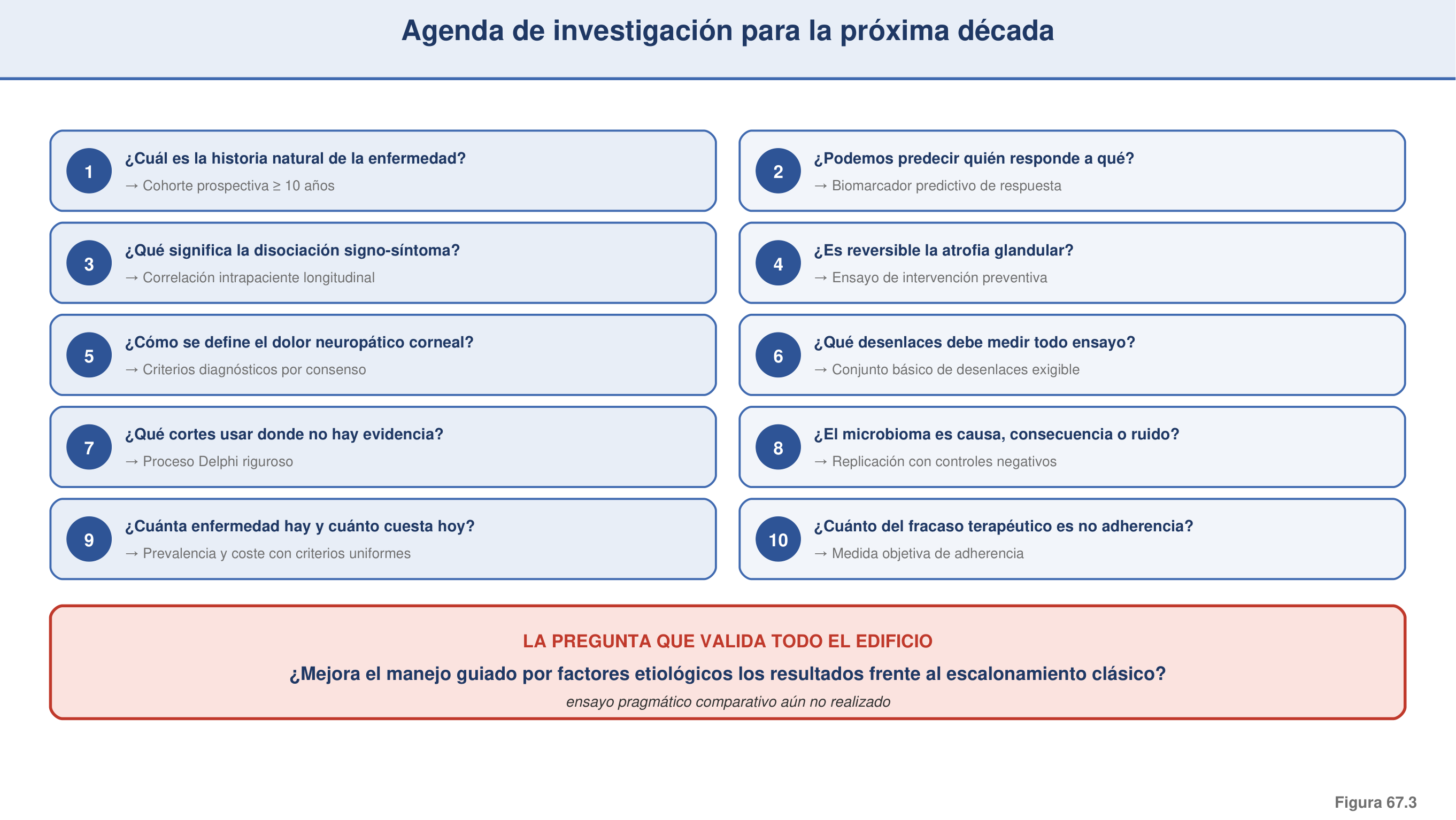 Figura 67.3 — Agenda para la próxima década