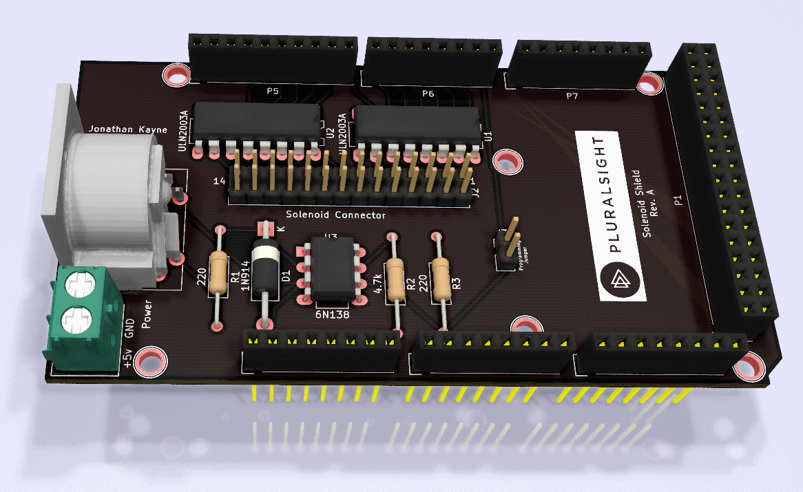 Pluralsight Drumkit RevB Interface, from the project README