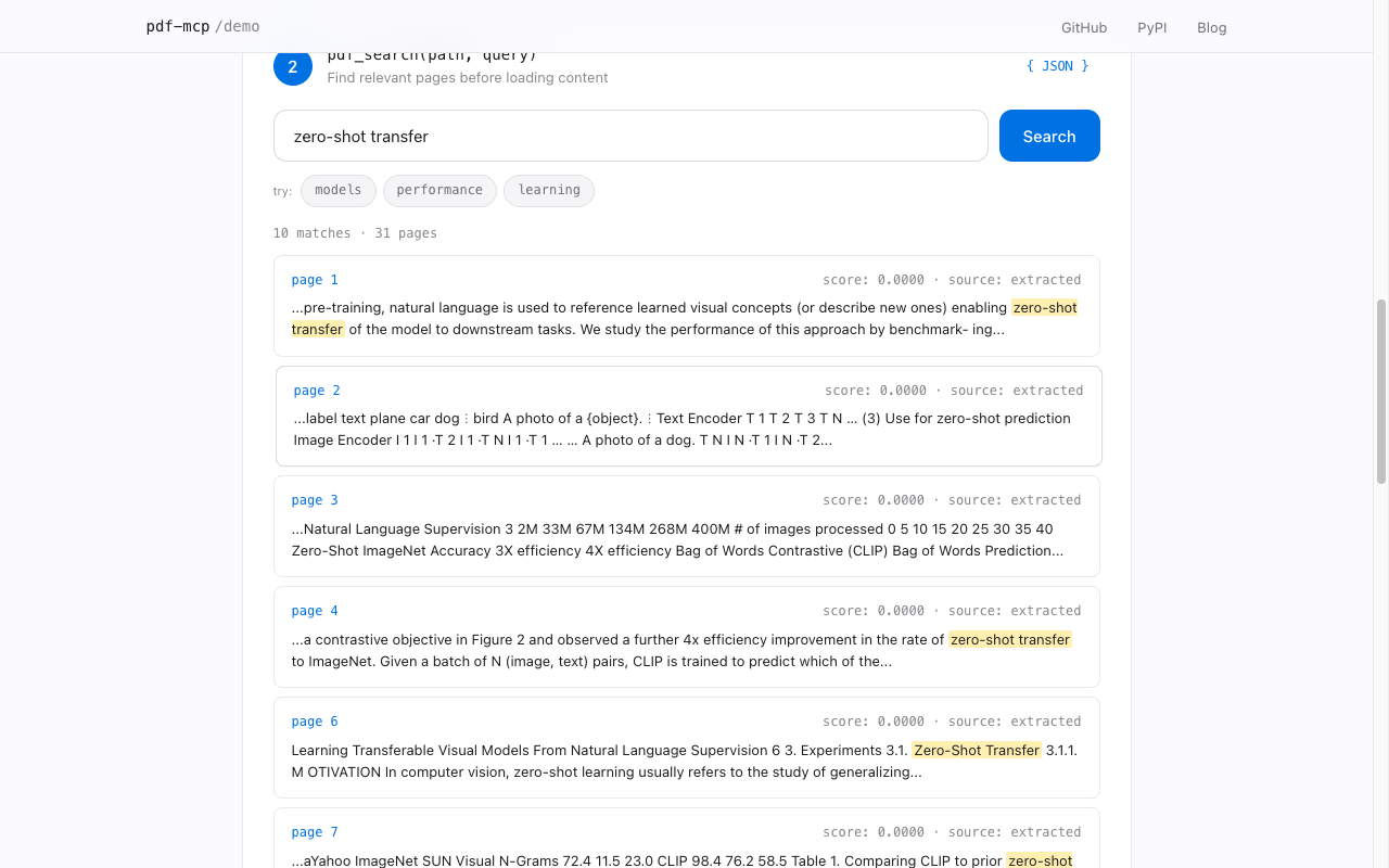 pdf-mcp screenshot