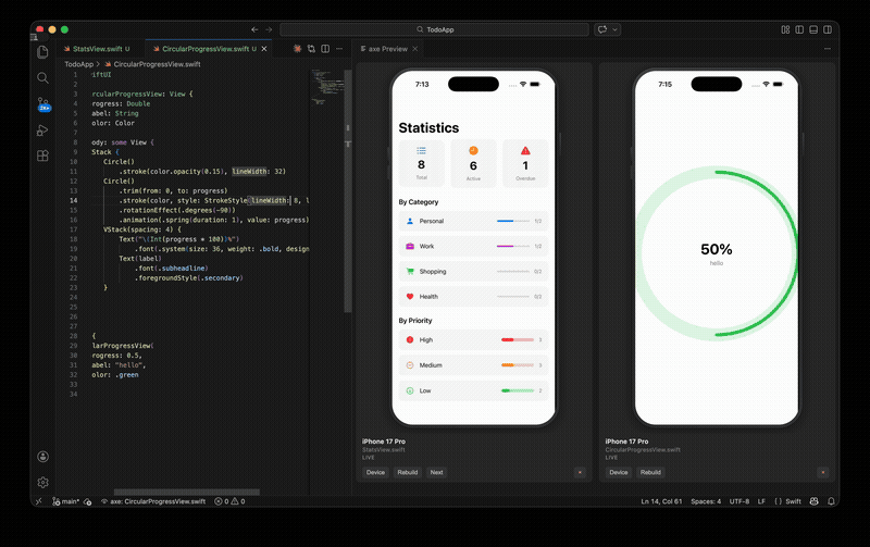 VS Code Extension demo