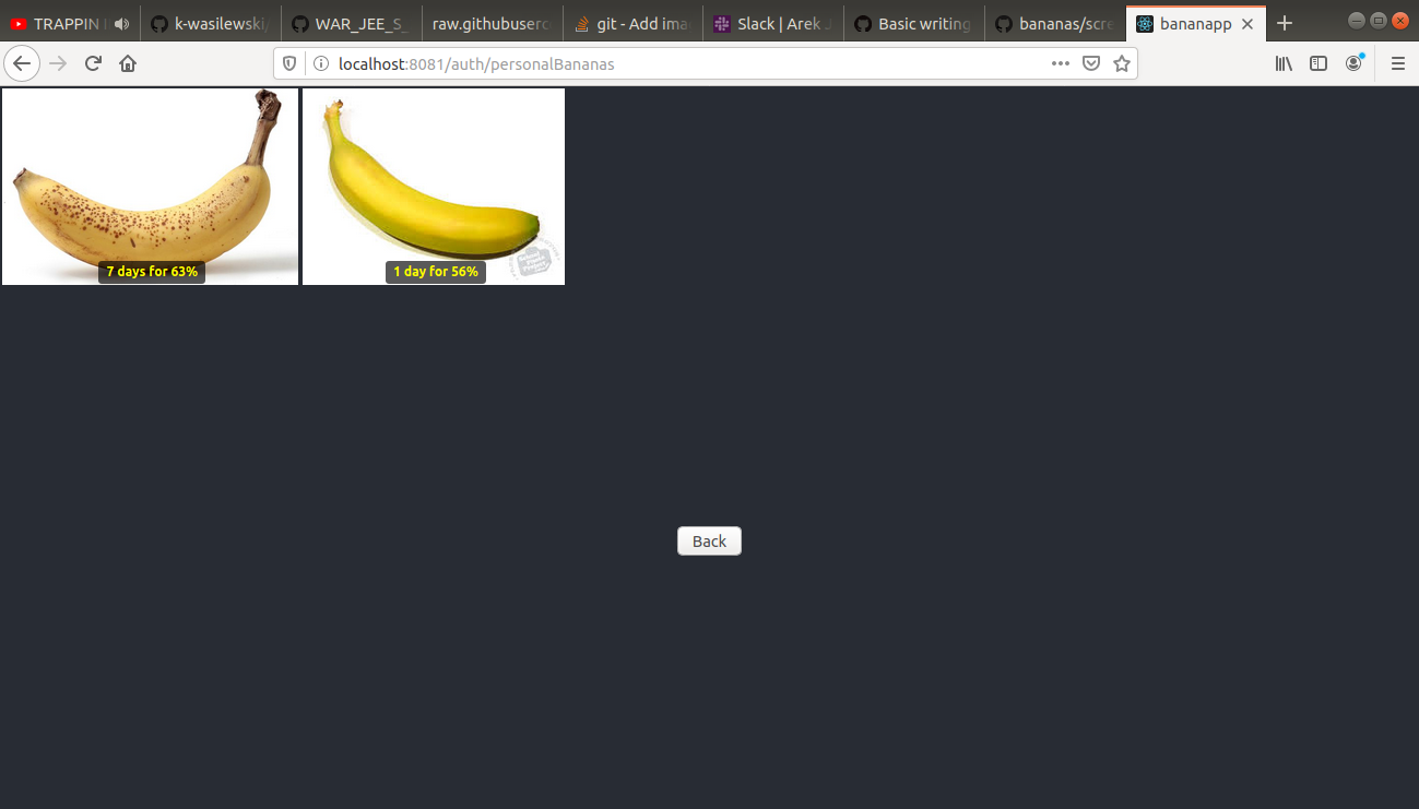 GitHub - k-wasilewski/bananapp: Web app with image recognition (the age ...