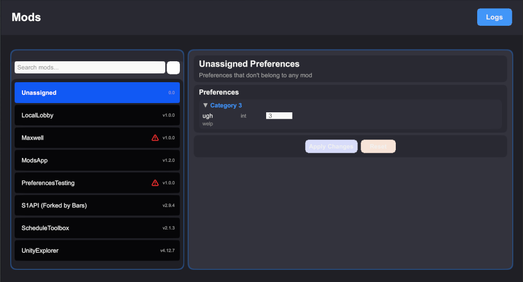 Unassigned preferences, numeric input type fallback