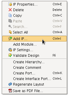 block diagram add ip