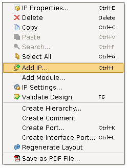 block diagram add ip