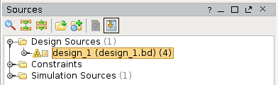 block diagram sources panel