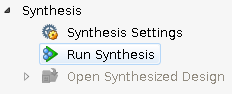 run synthesis