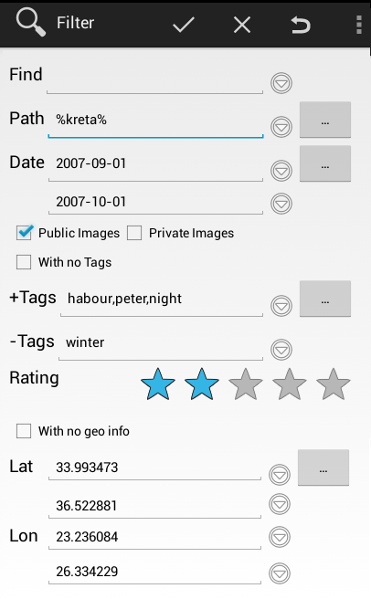 Screenshot 4 of A Photo Manager — opens full size