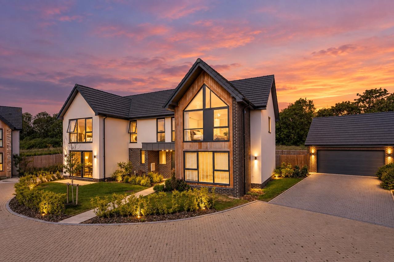Otters Way, Hampton Water, Peterborough, a contemporary detached home with open-plan living and a generous private rear garden