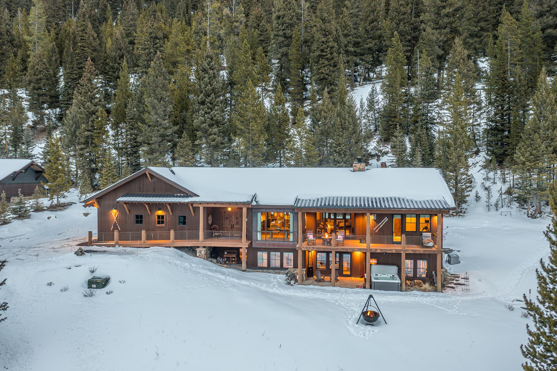 172 Ciel Drive — mountain retreat on 6.33 acres, Big Sky, MT