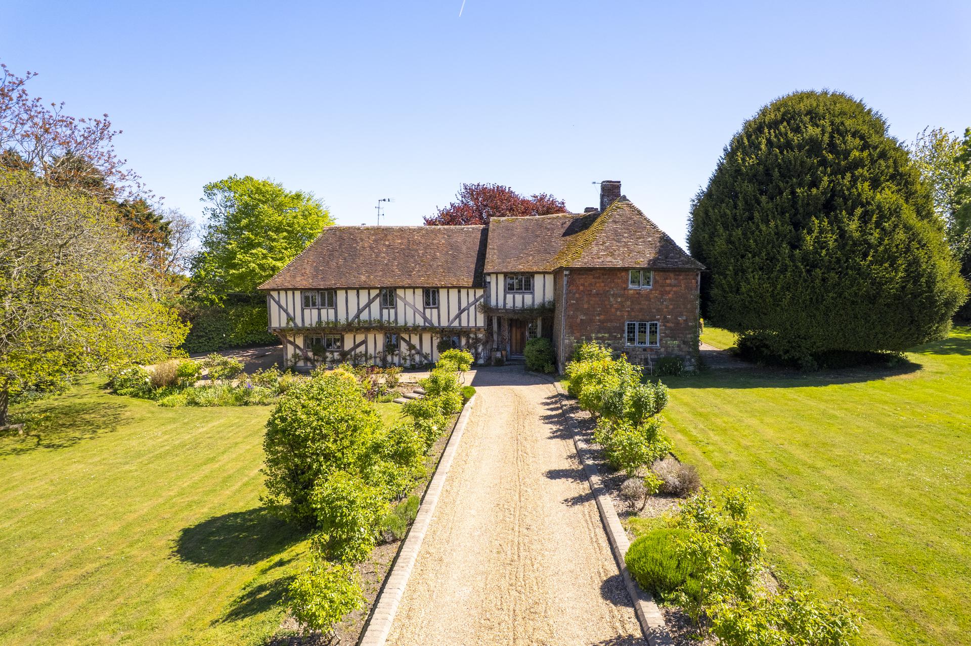Wingham Barton Manor, an historic Kentish manor house in East Kent