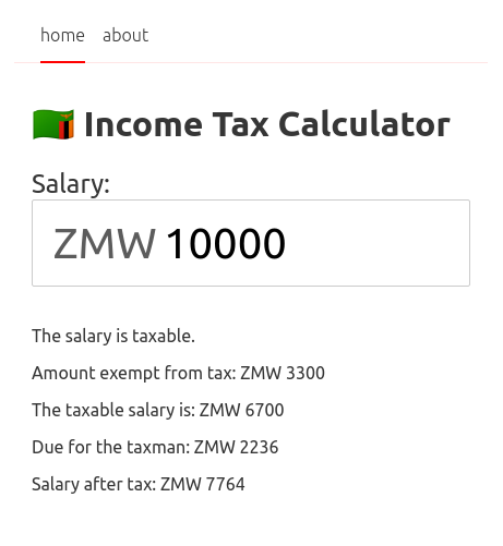 Example Salary