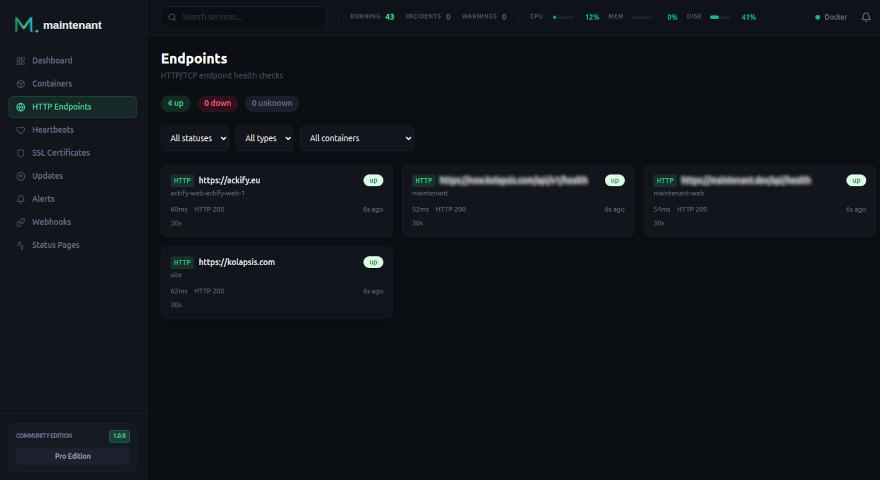 Endpoints