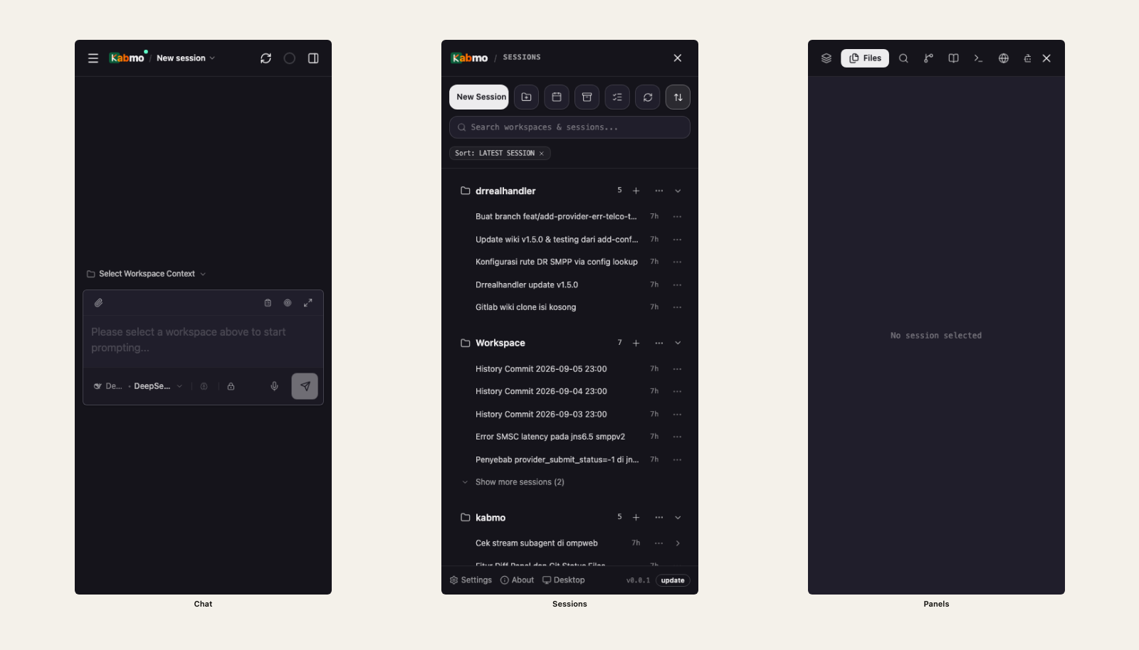 Mobile view
