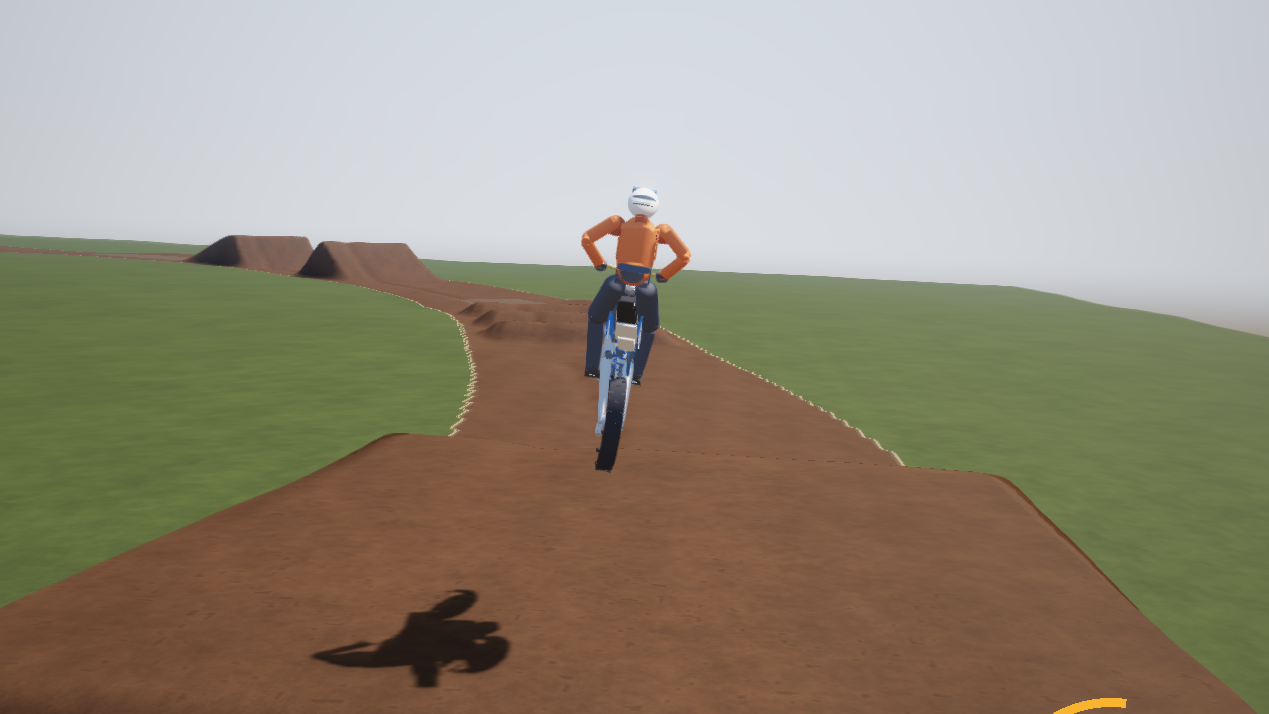 A first look at roost: a motocross sim where the physics is the point