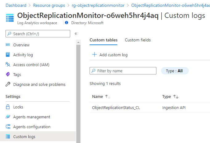 Azure Log Analytics Ingestion API