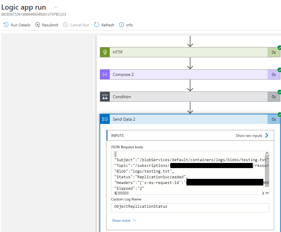 Azure Log Analytics Data Collector