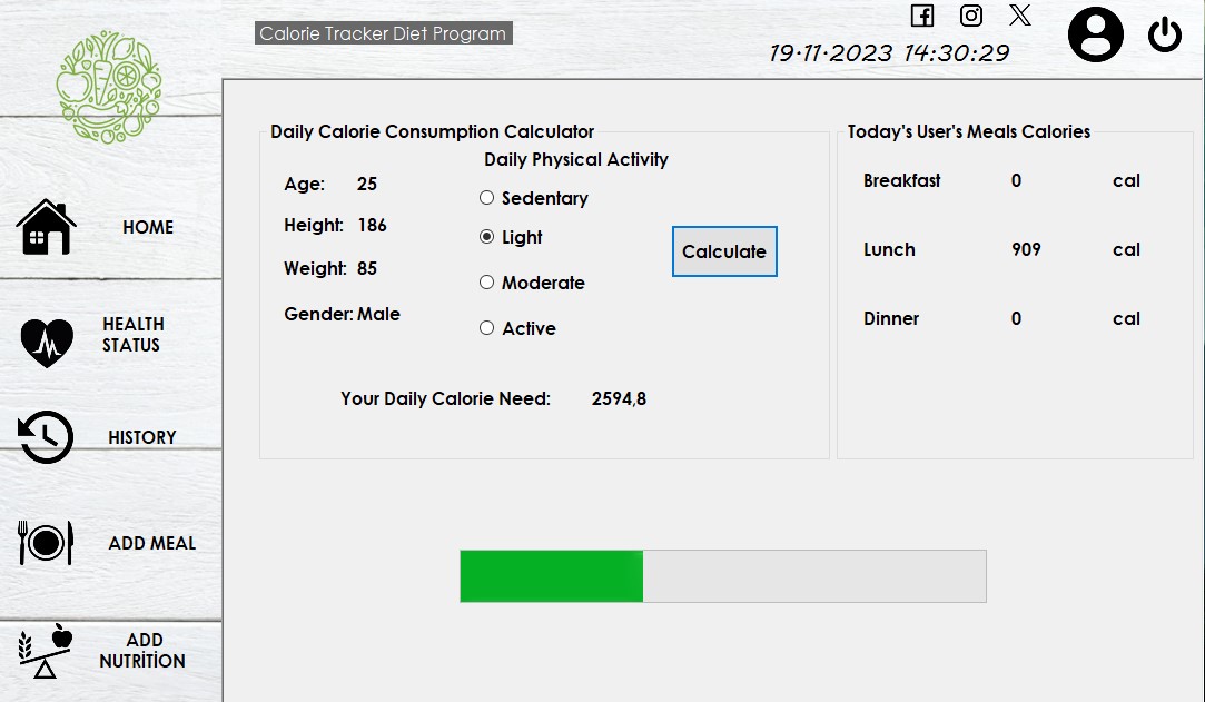 GitHub - kaganeris/CalorieTrackerDietProgram · GitHub