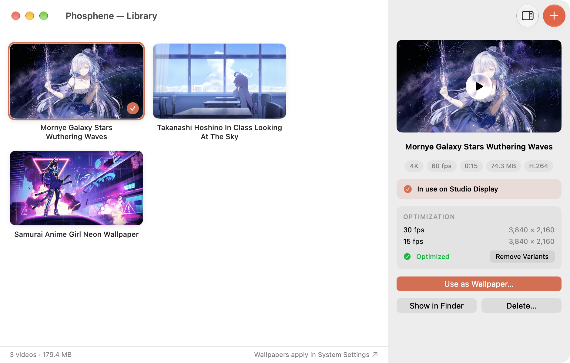 Phosphene screenshot 1