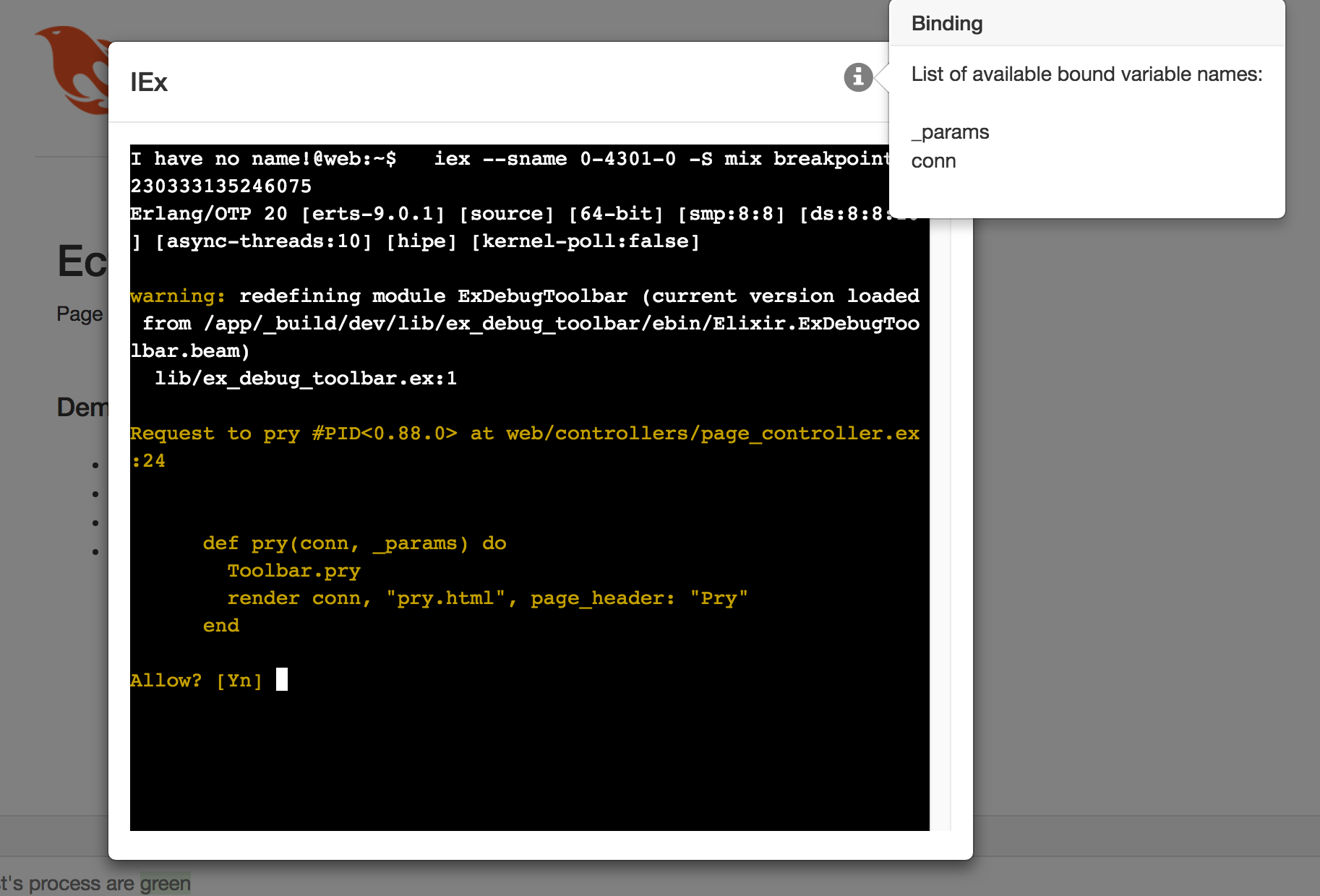 Breakpoint Sesssion