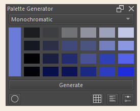 Value and Saturation Ranges