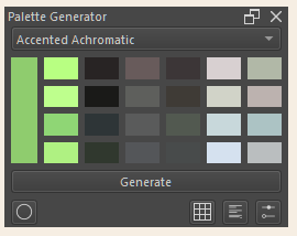 Value and Saturation Ranges