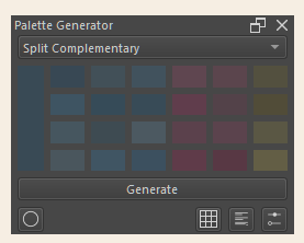 Value and Saturation Ranges