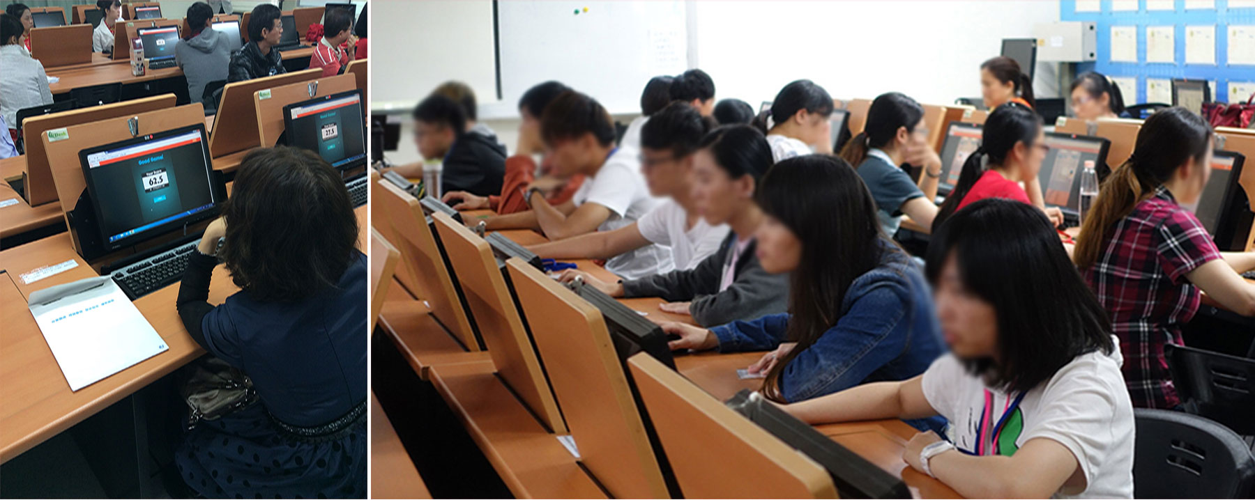 Testing games with students