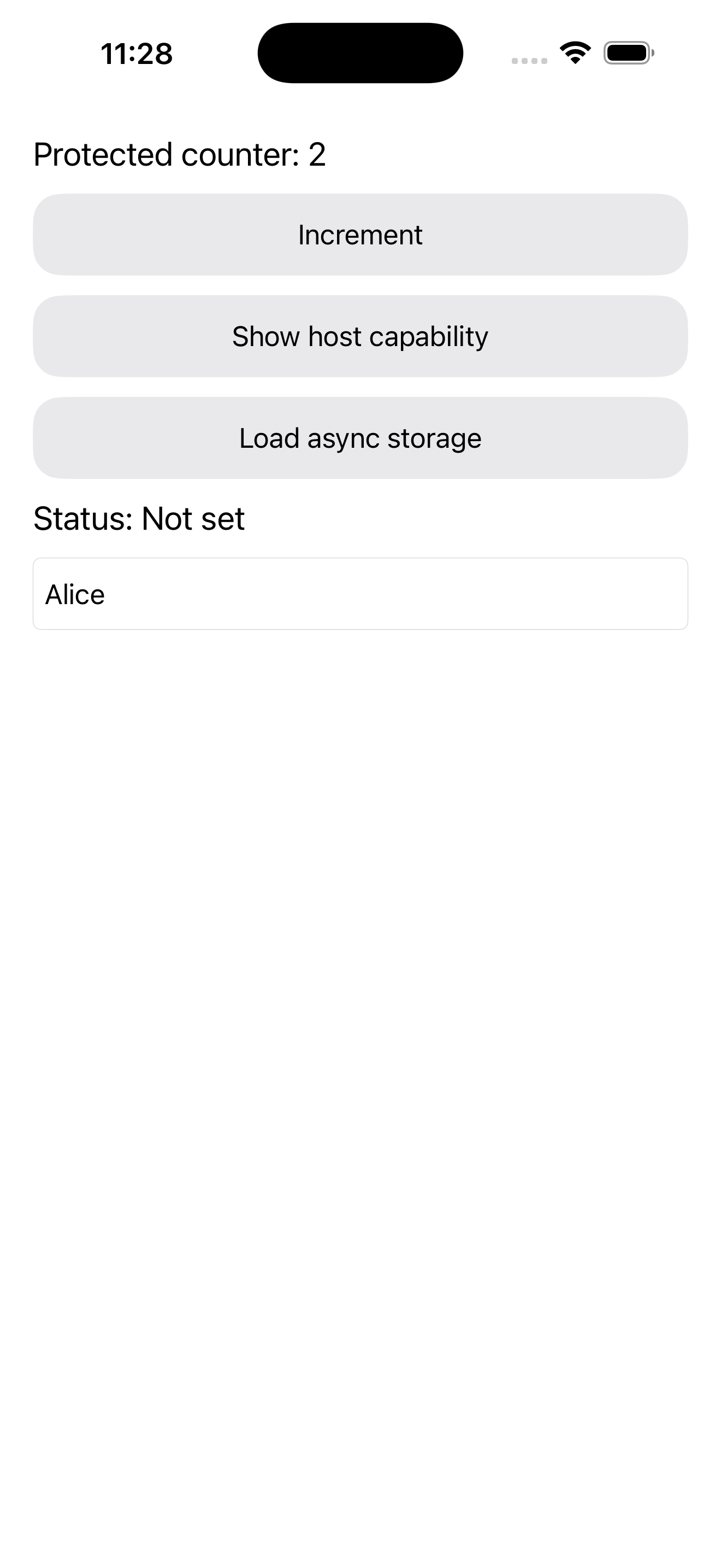 PVM Runtime iOS demo in iPhone Simulator