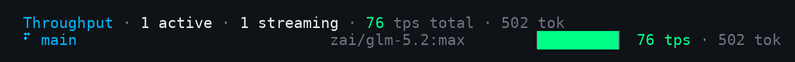 omp-throughput main streaming