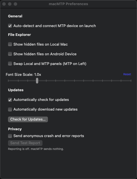 MacMTP screenshot 4