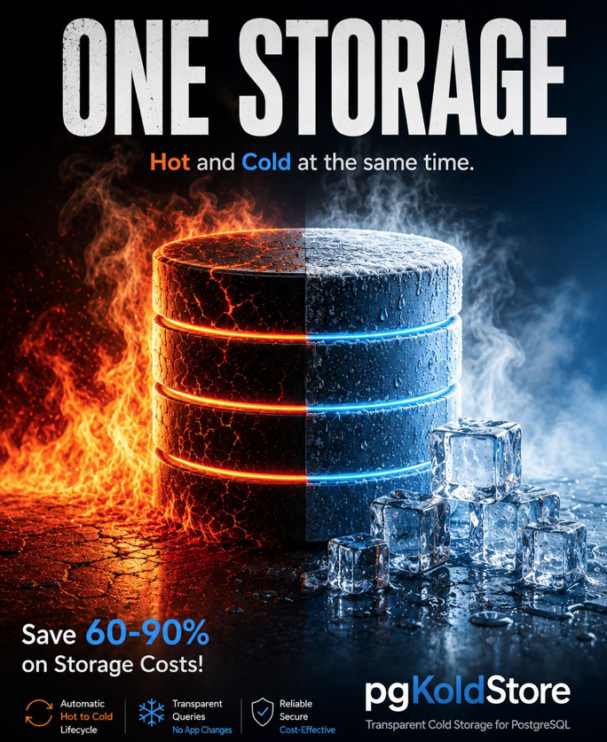 KoldStore tiered storage architecture