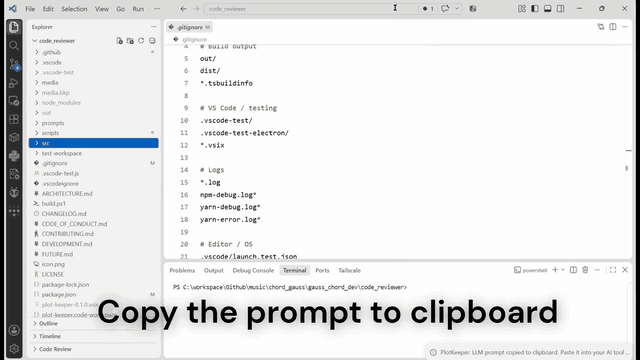 PlotKeeper in action