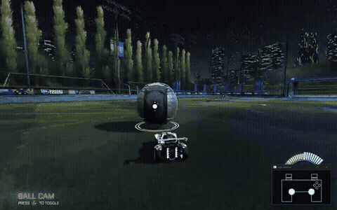 The gamepad overlay working perfectly