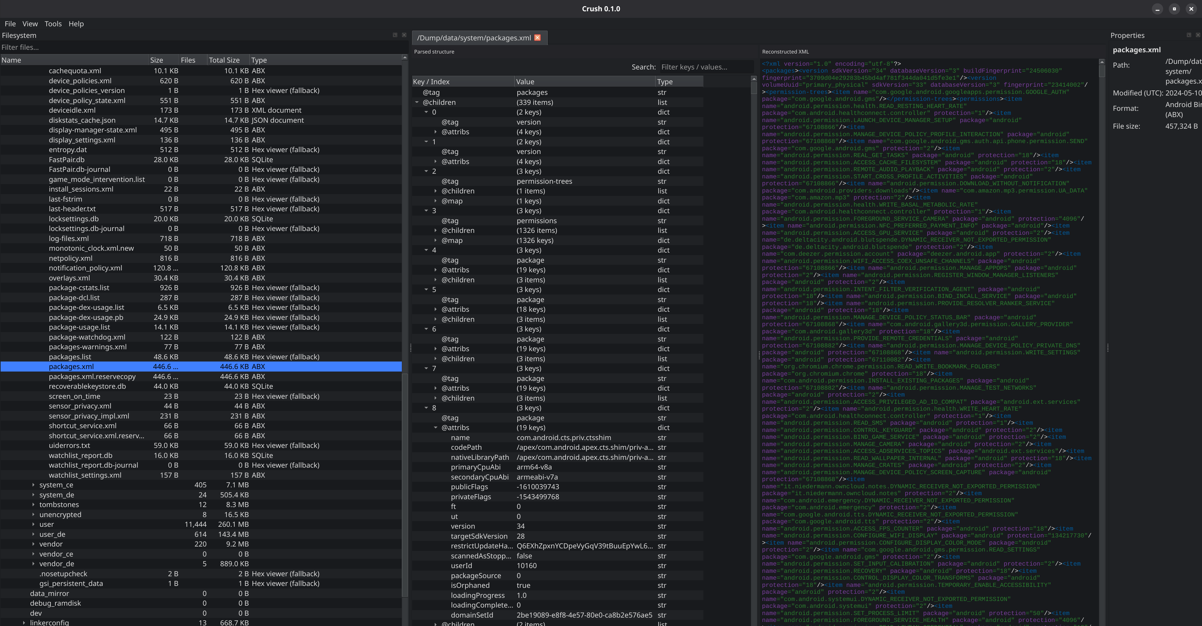 Android ABX (Linux)