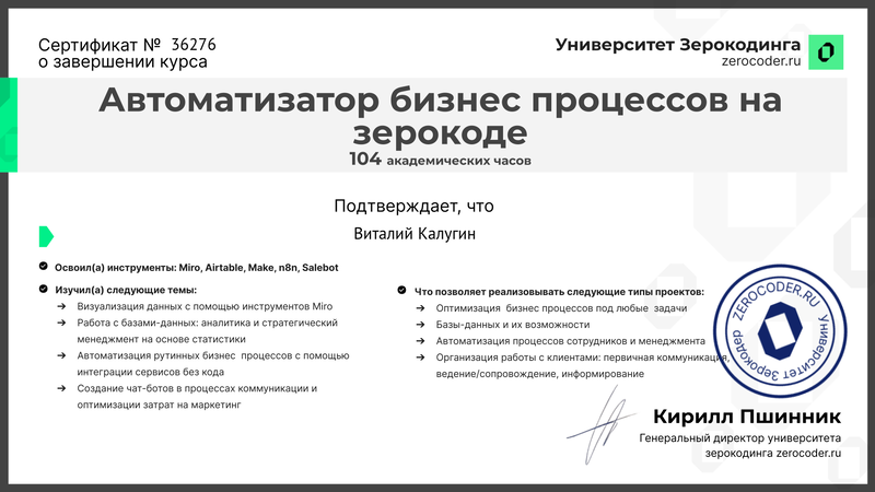 Автоматизация