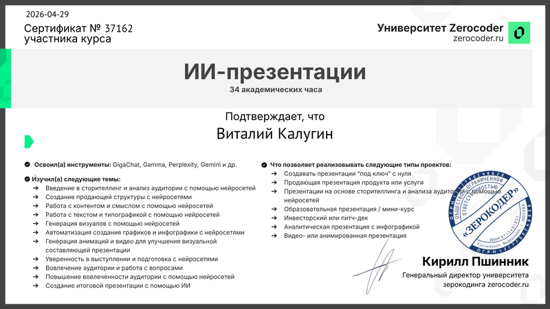 ИИ-презентации