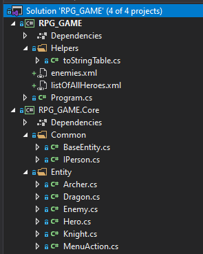 GitHub - kwojtasinski-repo/RPG_Game: Simple console rpg game