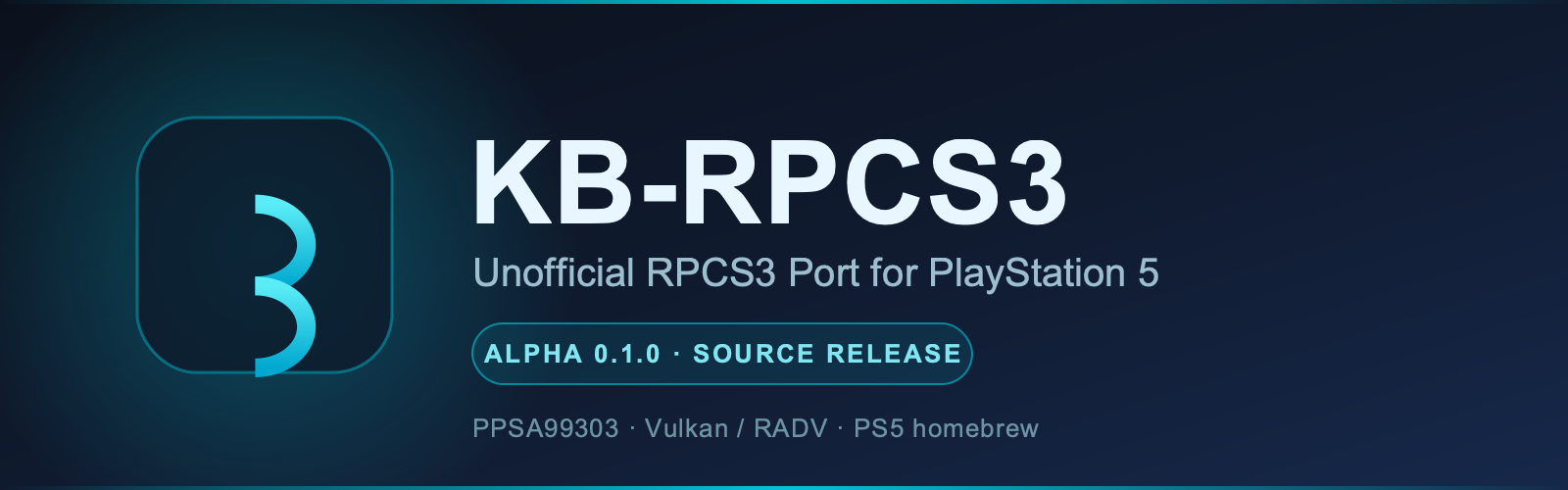 KB-RPCS3 — an unofficial RPCS3 port for PlayStation 5