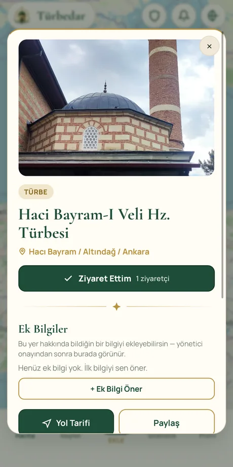 Yer detayı