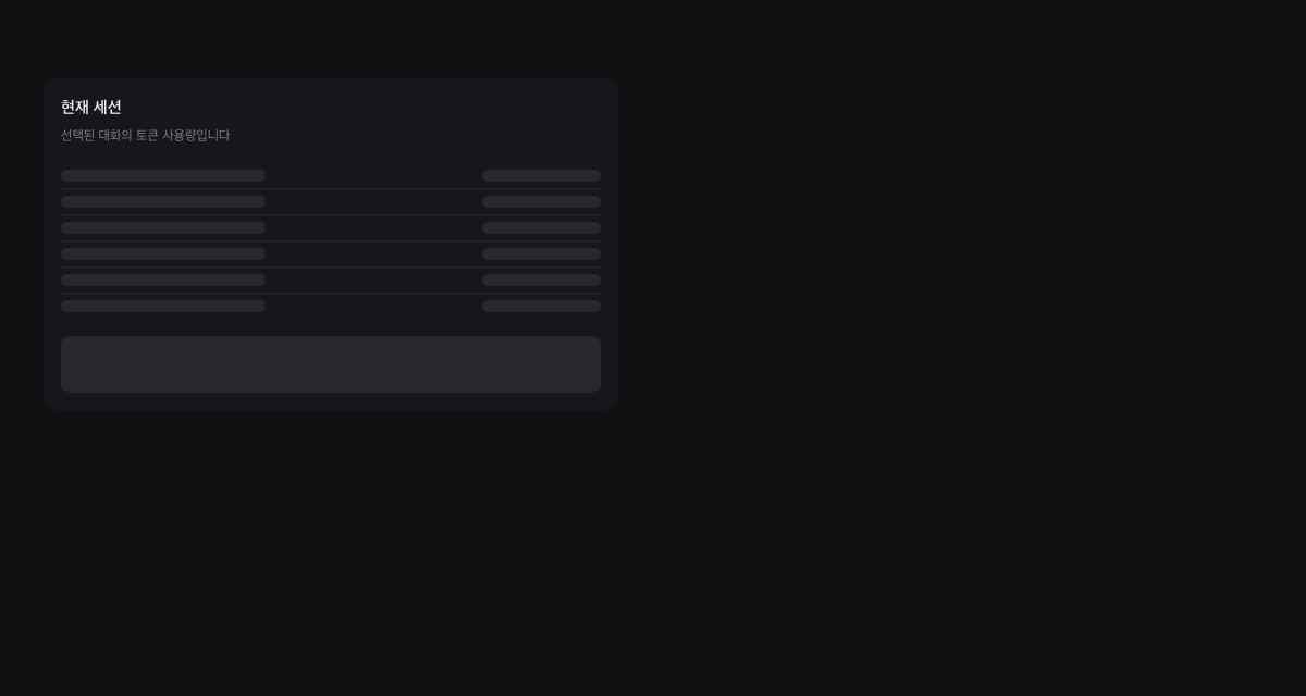 Current-session skeleton while the profile loads