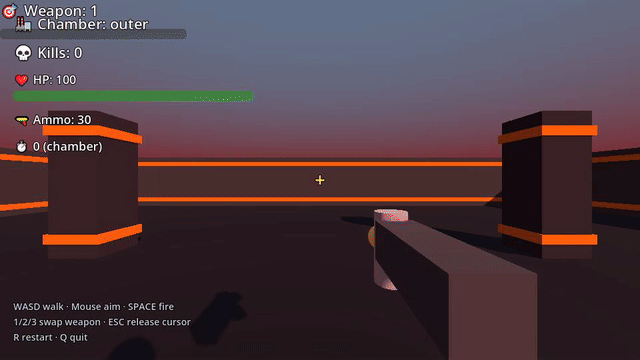 doomarena3d — first-person arena shooter