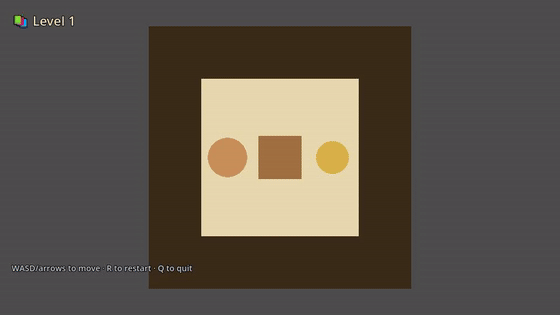 sokoban 2D puzzle demo