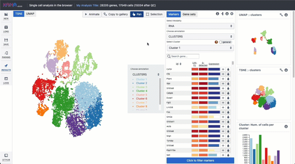 Overview and Analysis zillonis mouse lung dataset