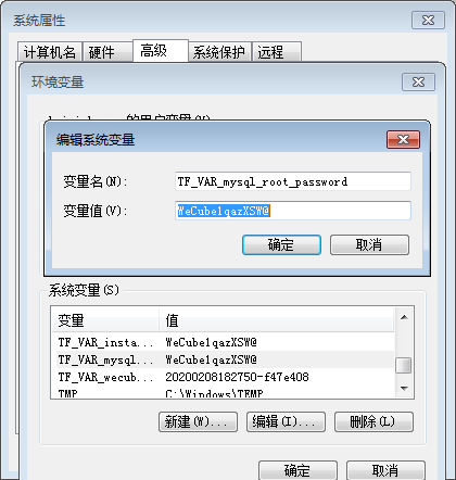 terraform app password