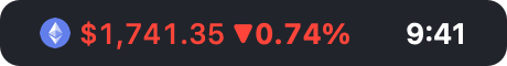 Weave in the macOS menu bar