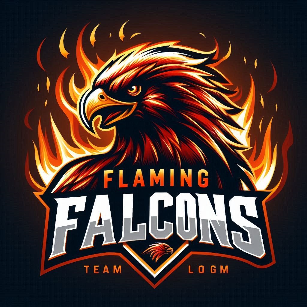 Flaming Falcons Logo